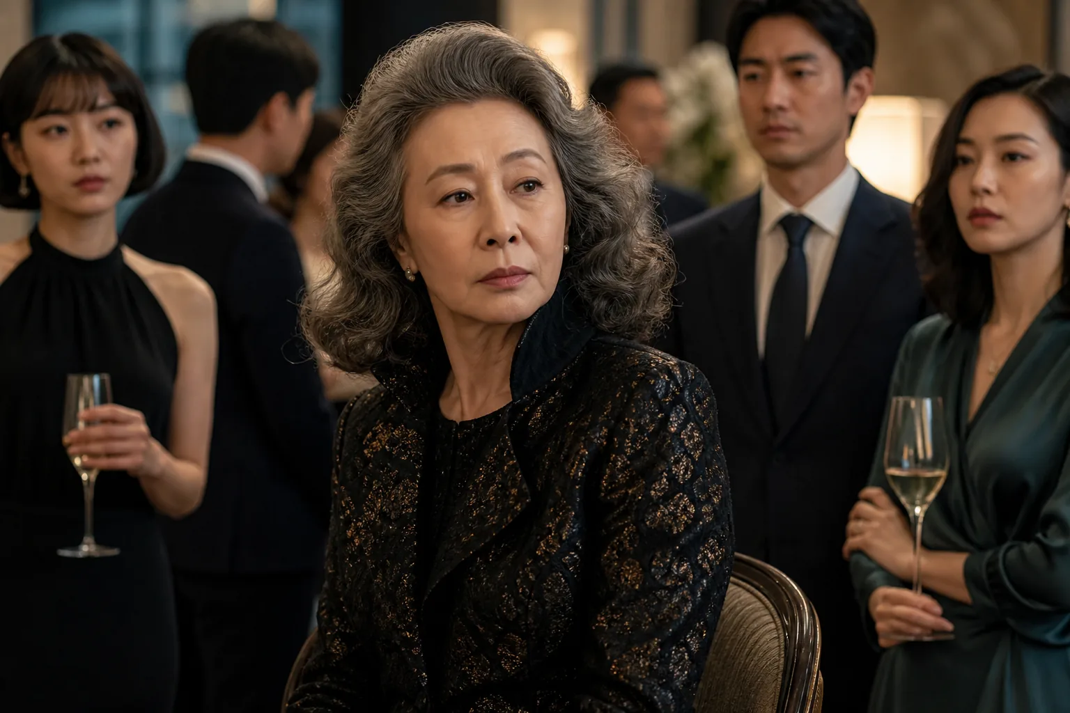 Editorial image about Youn Yuh Jung Emmy nomination and Beef 2 ensemble recognition