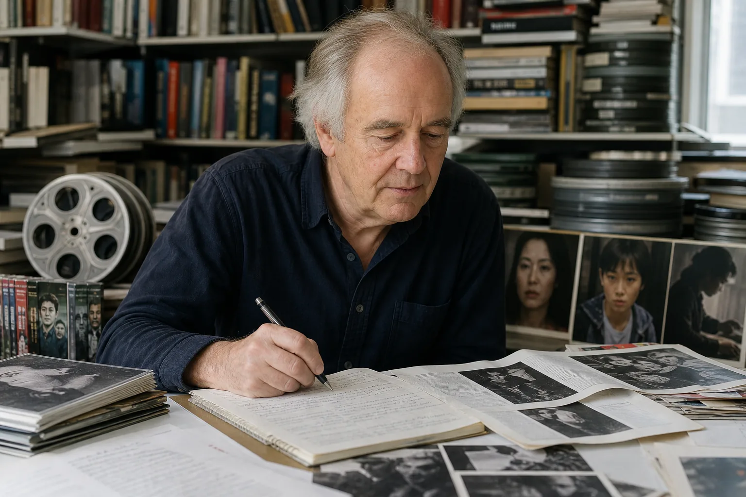 International film programmer notes and Korean cinema archive materials