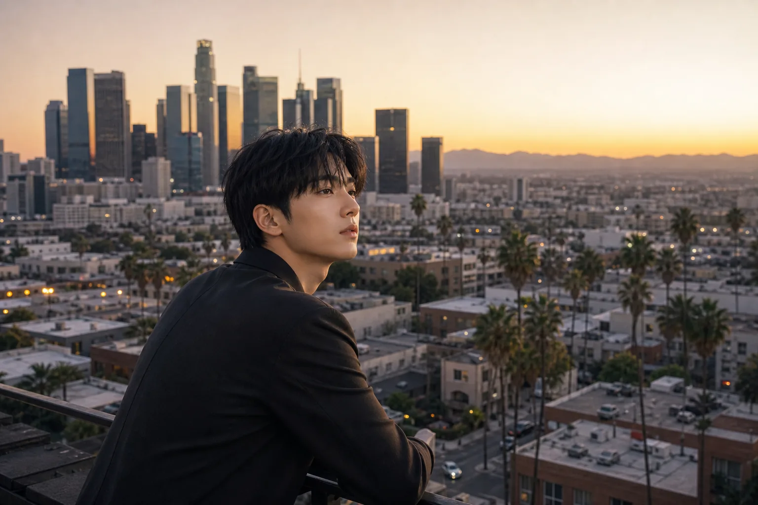 Global K-pop solo promotion connecting Seoul and Los Angeles music audiences