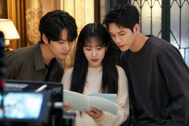 Editorial image representing Park Eun Bin Yang Se Jong and Ong Seong Wu in Spooky in Love