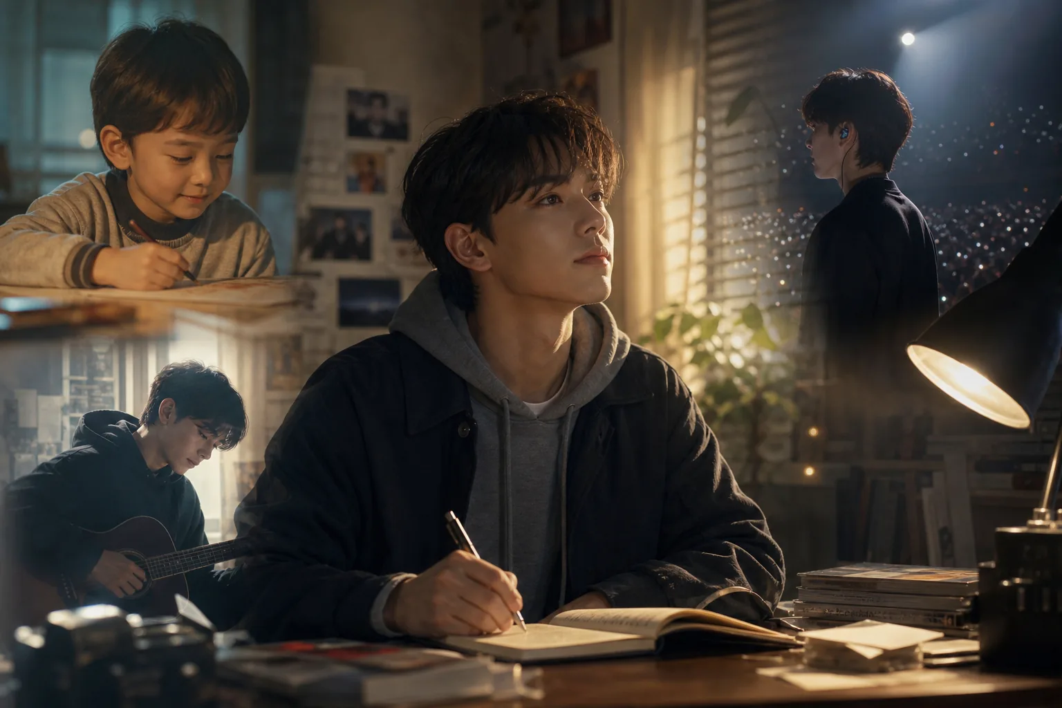 Vernon MIA coming of age film childhood and debut imagery