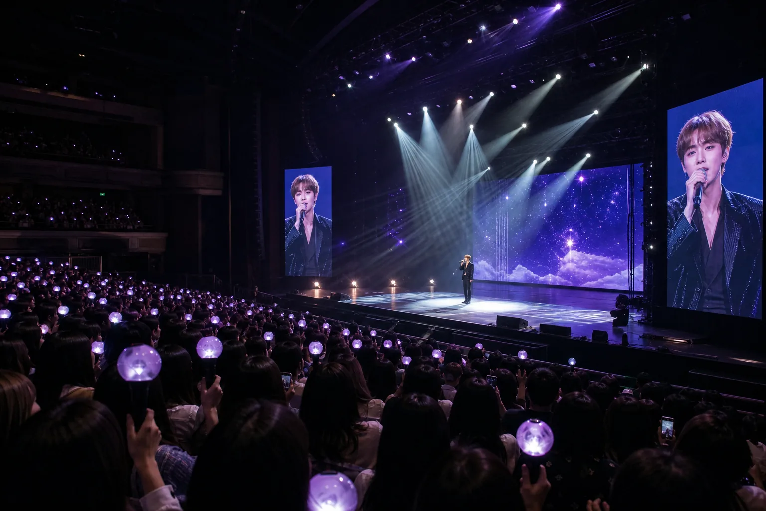 Macau concert venue atmosphere for Park Ji Hoon Asia fancon