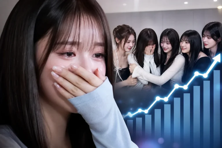 RESCENE K-pop chart breakthrough editorial image