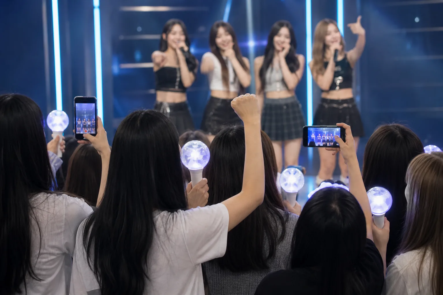 Small agency K-pop song rising on digital charts