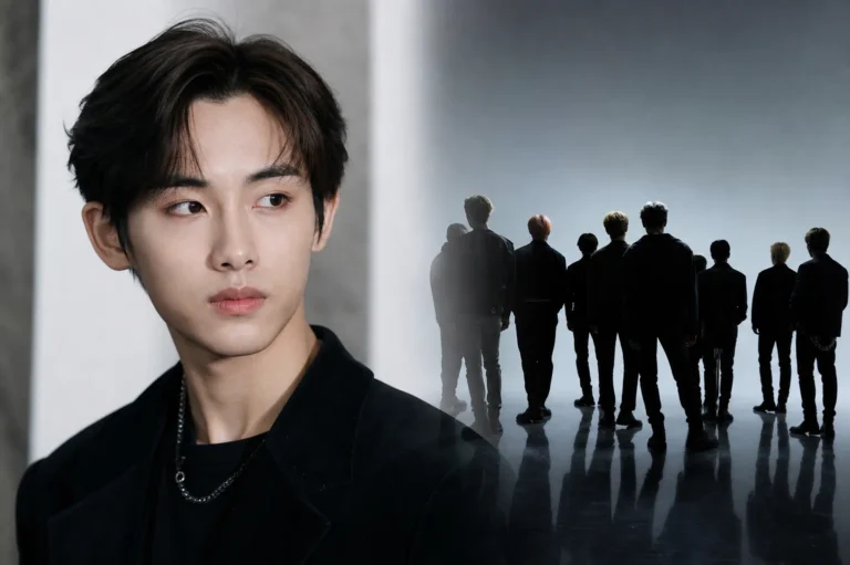 Editorial image representing Winwin leaving SM Entertainment and ending NCT activities