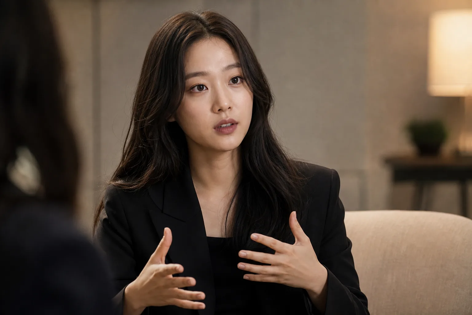 Kim Min Ha discussing acting roles and appearance expectations