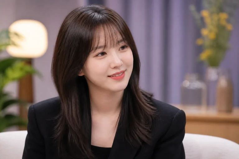 Editorial image representing Korean actress Ji Ye Eun discussing her dating style