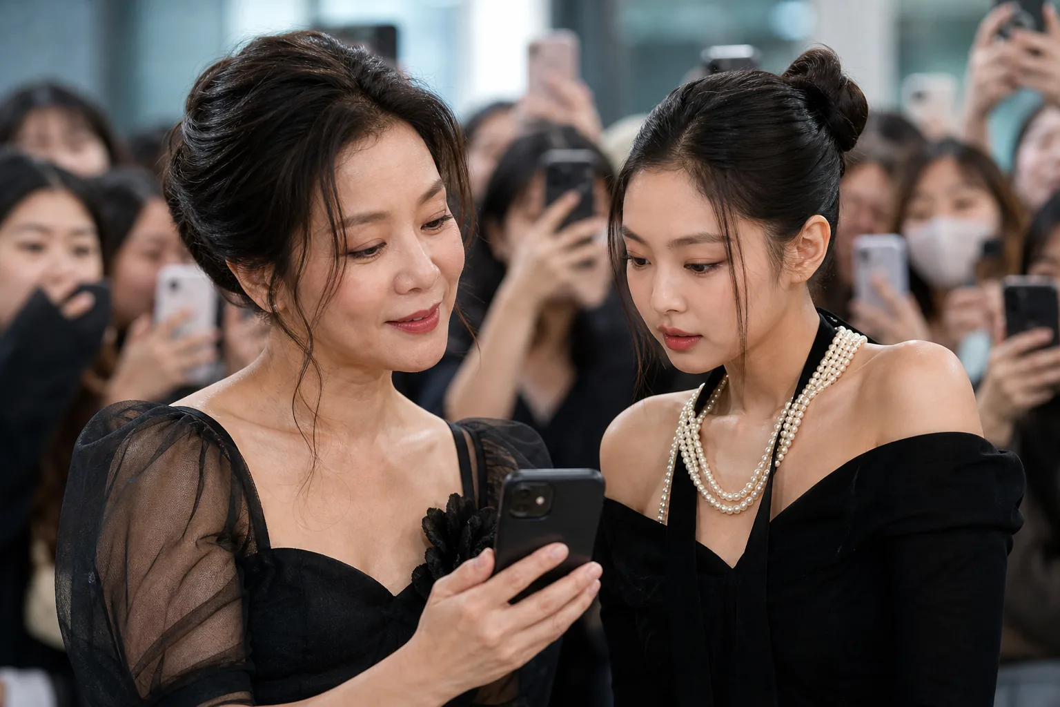 Online reaction to K-pop inspired celebrity hairstyle