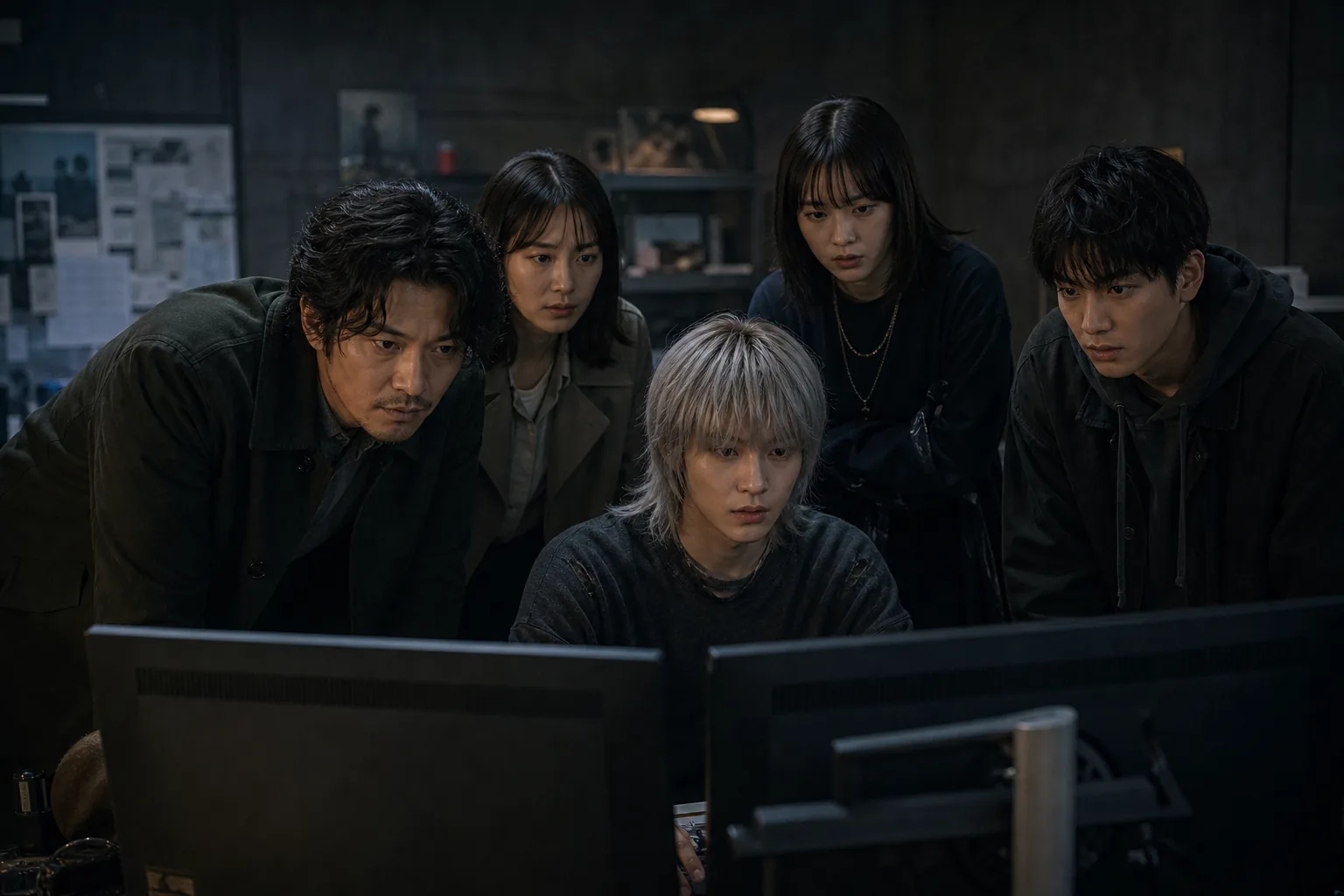 International production workspace representing Korea Japan streaming collaboration