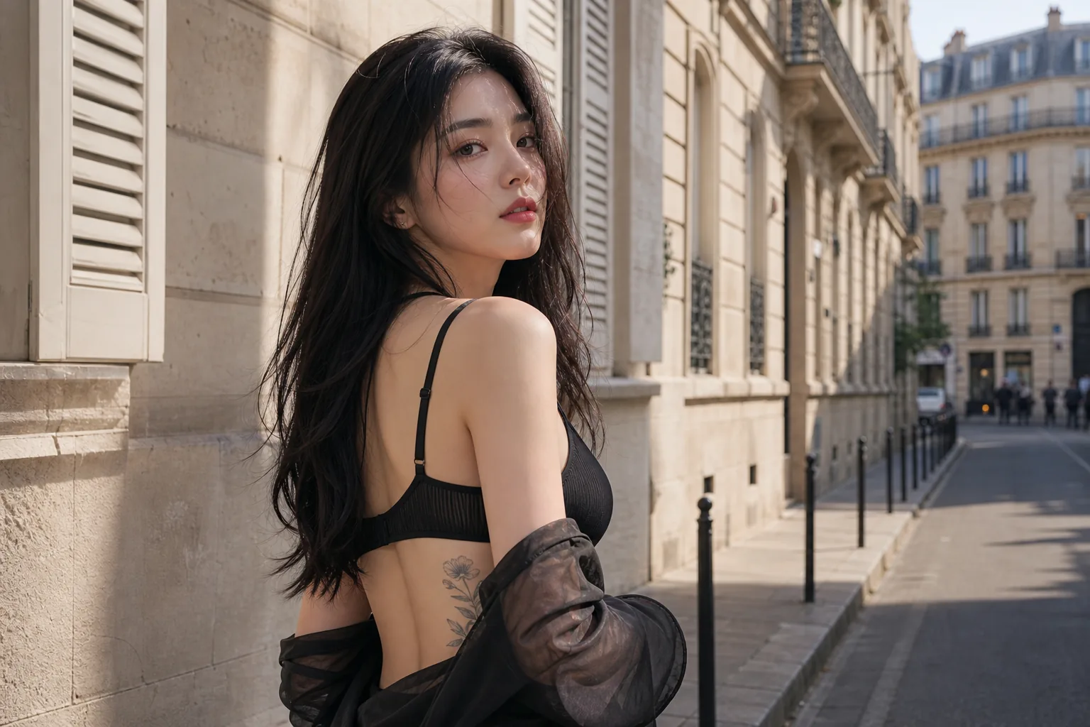 Paris street fashion inspired by Han So Hee's summer update