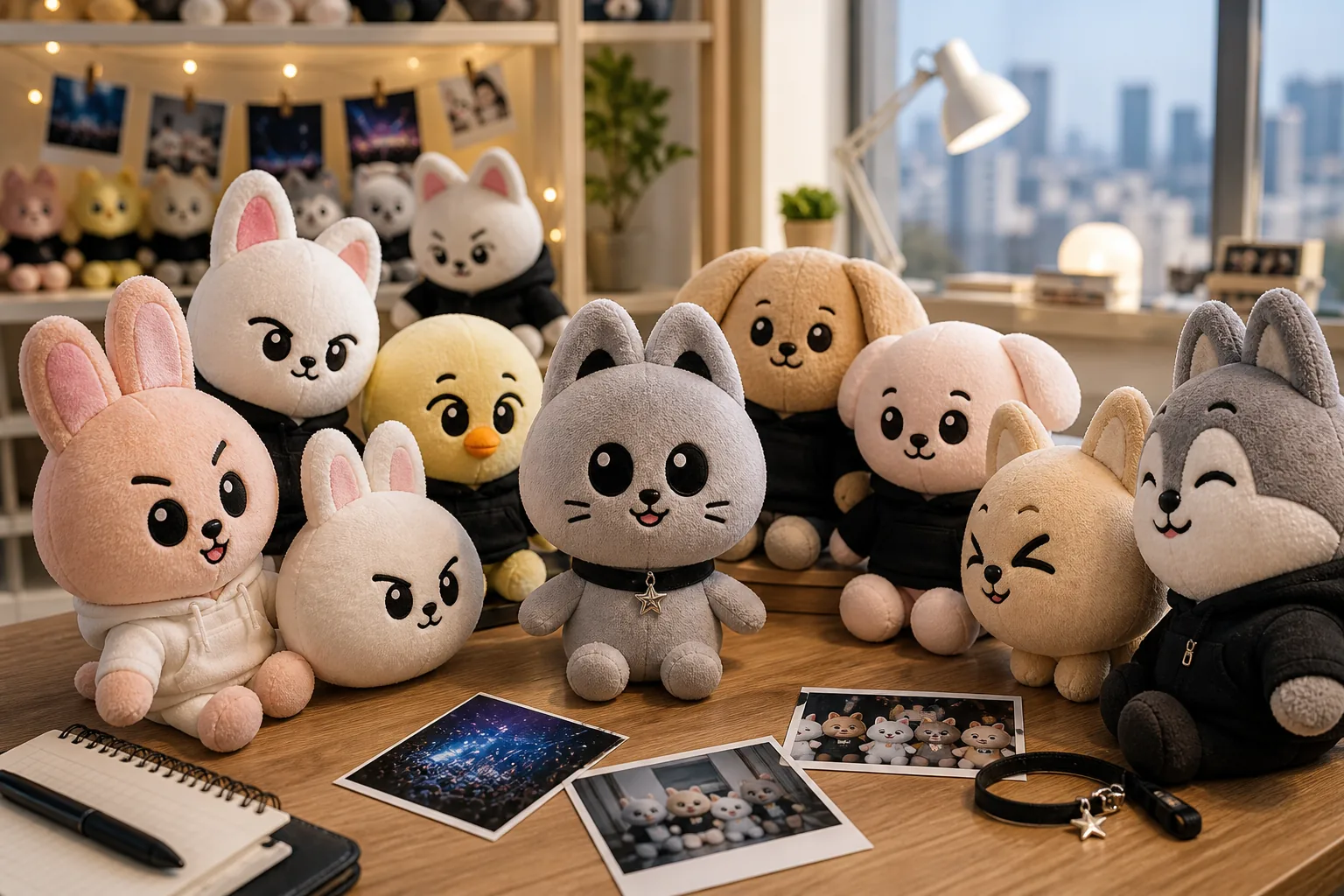 K-pop fandom character merchandise and digital fan culture