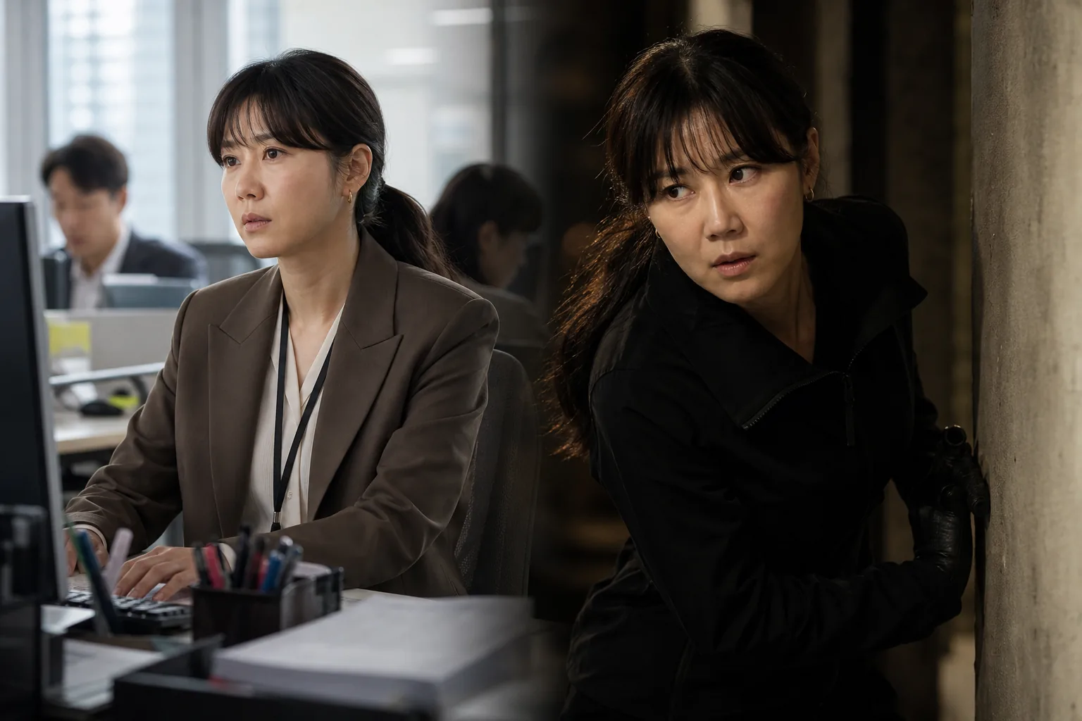 Working mother dark hero concept in Korean drama A Bona Fide Killer