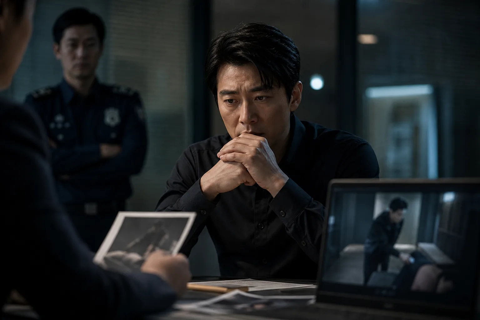 Korean drama investigation tension after kidnapping in The Husband