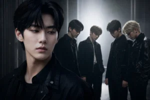 Editorial image representing dearALICE member James leaving the group ahead of a mini-album