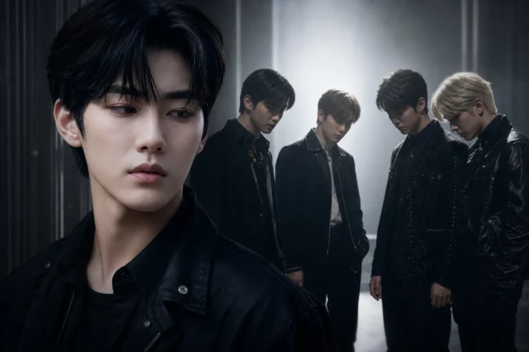 Editorial image representing dearALICE member James leaving the group ahead of a mini-album