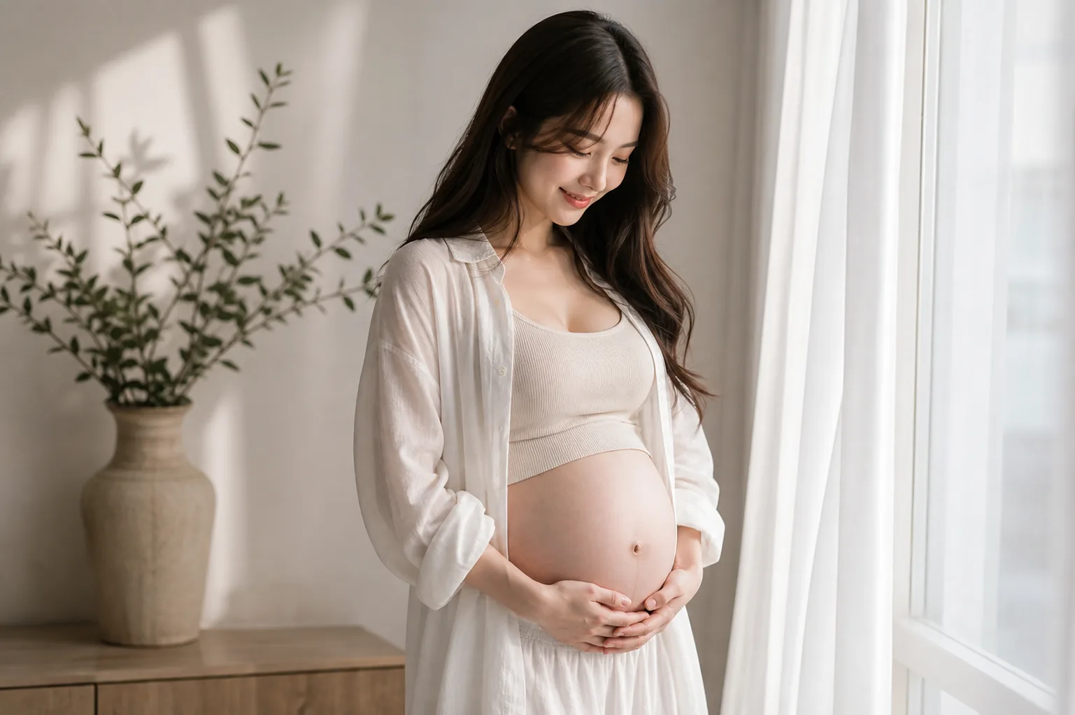 Keumjo pregnancy update and maternity photoshoot context