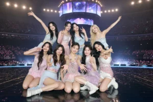 TWICE world tour finale concert stage in Seoul