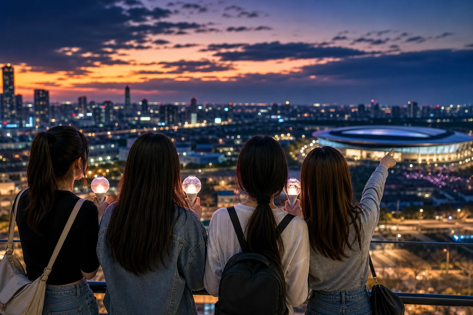 International K-pop fans waiting for additional tour dates