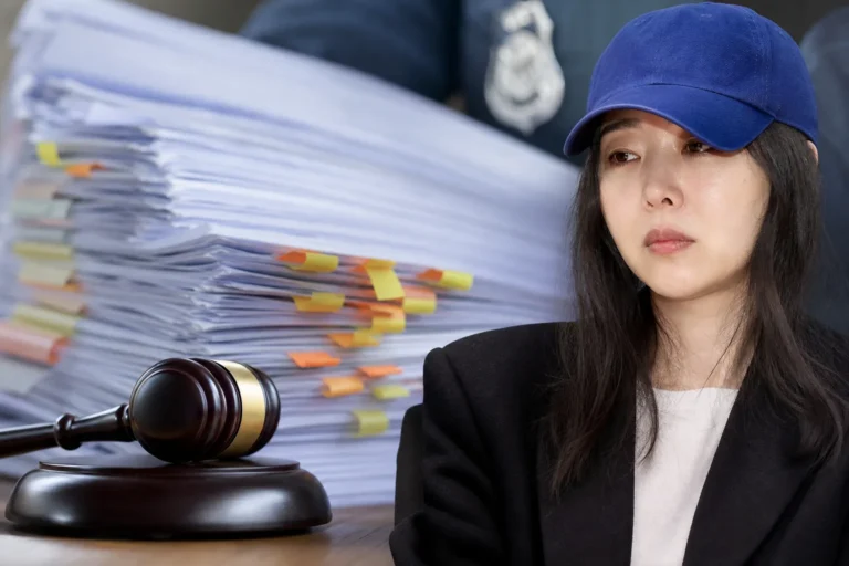Legal documents representing the dismissed Min Hee Jin complaint against labor investigators