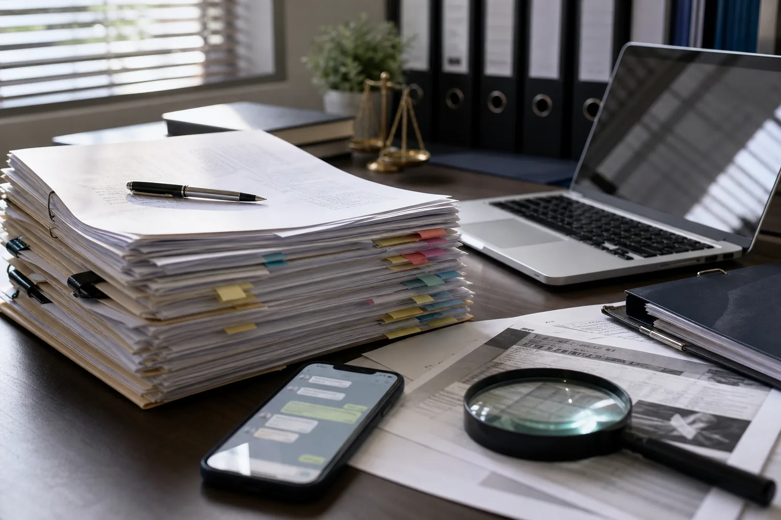 Investigation records and chat logs in a Korean entertainment workplace dispute