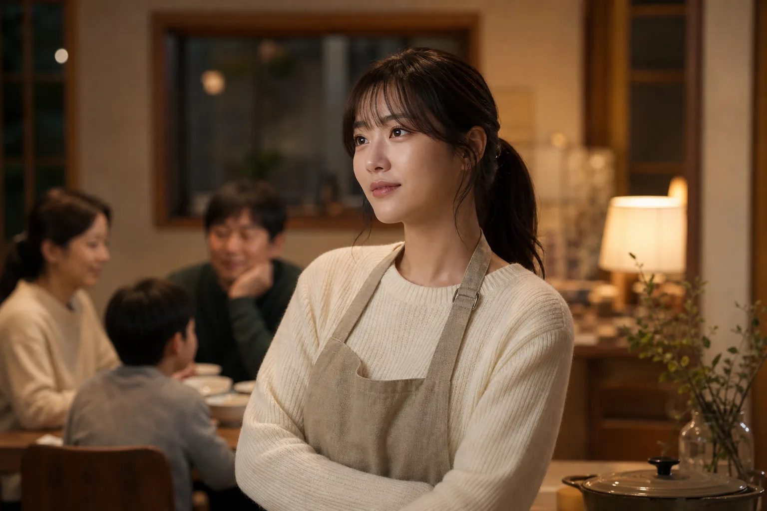 Hani as Han Gyu Rim in Love on the Menu emotional family drama context