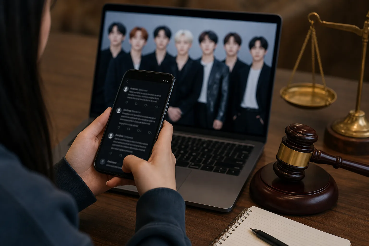K-pop agency artist protection update and online accountability discussion