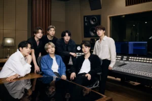Recording studio equipment representing BTS Swim plagiarism claim coverage