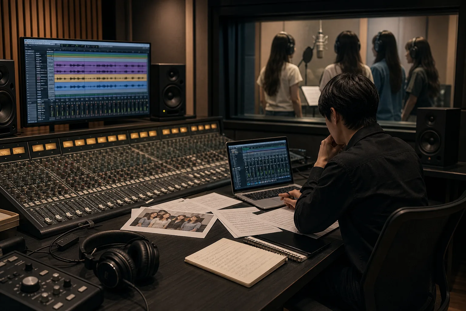 Music production workflow image explaining the How Sweet dispute