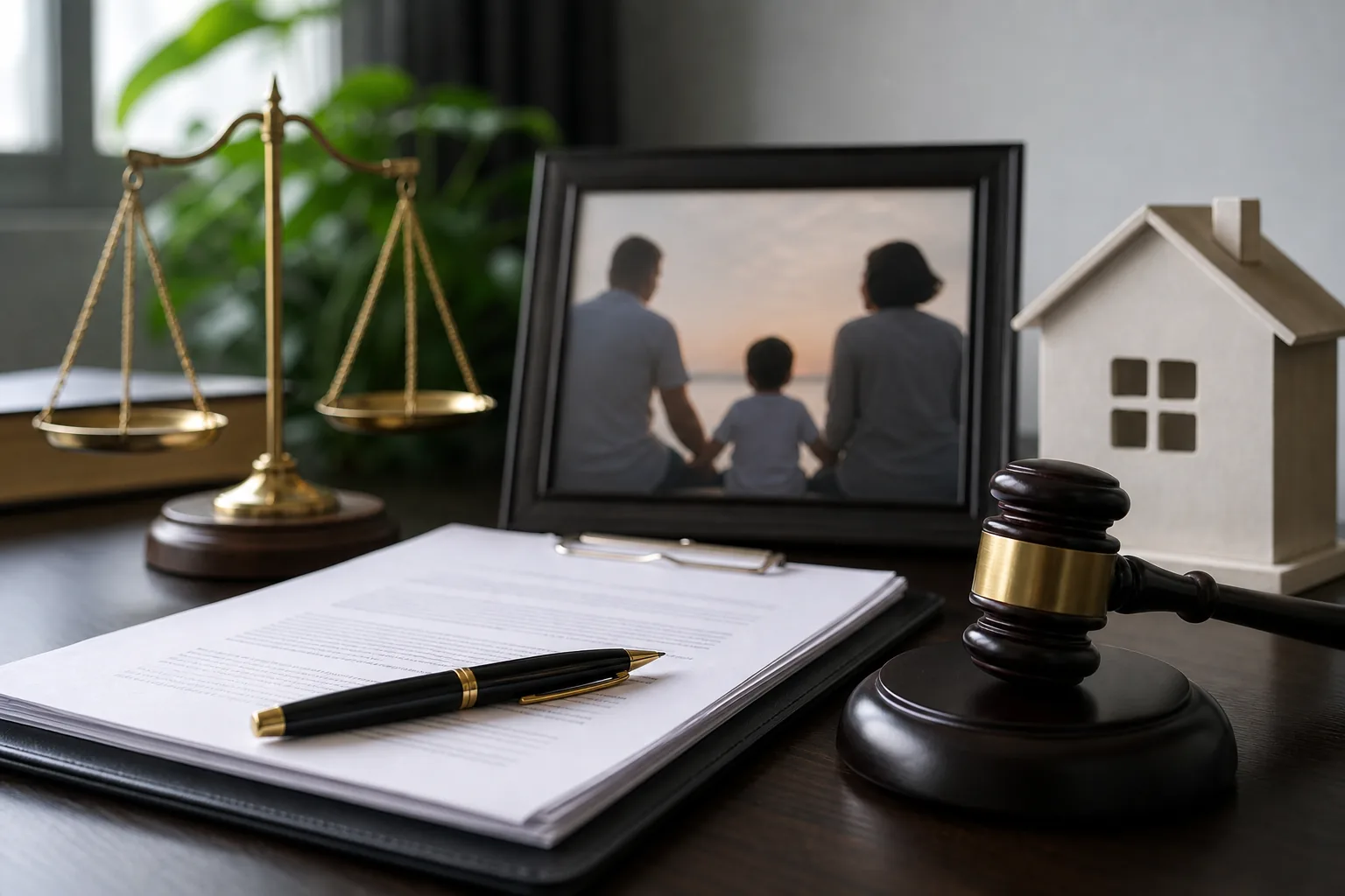 Legal paperwork and family estate documents for a Korean entertainment inheritance story