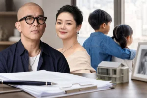 Koo Jun-yup and Barbie Hsu estate inheritance report visual