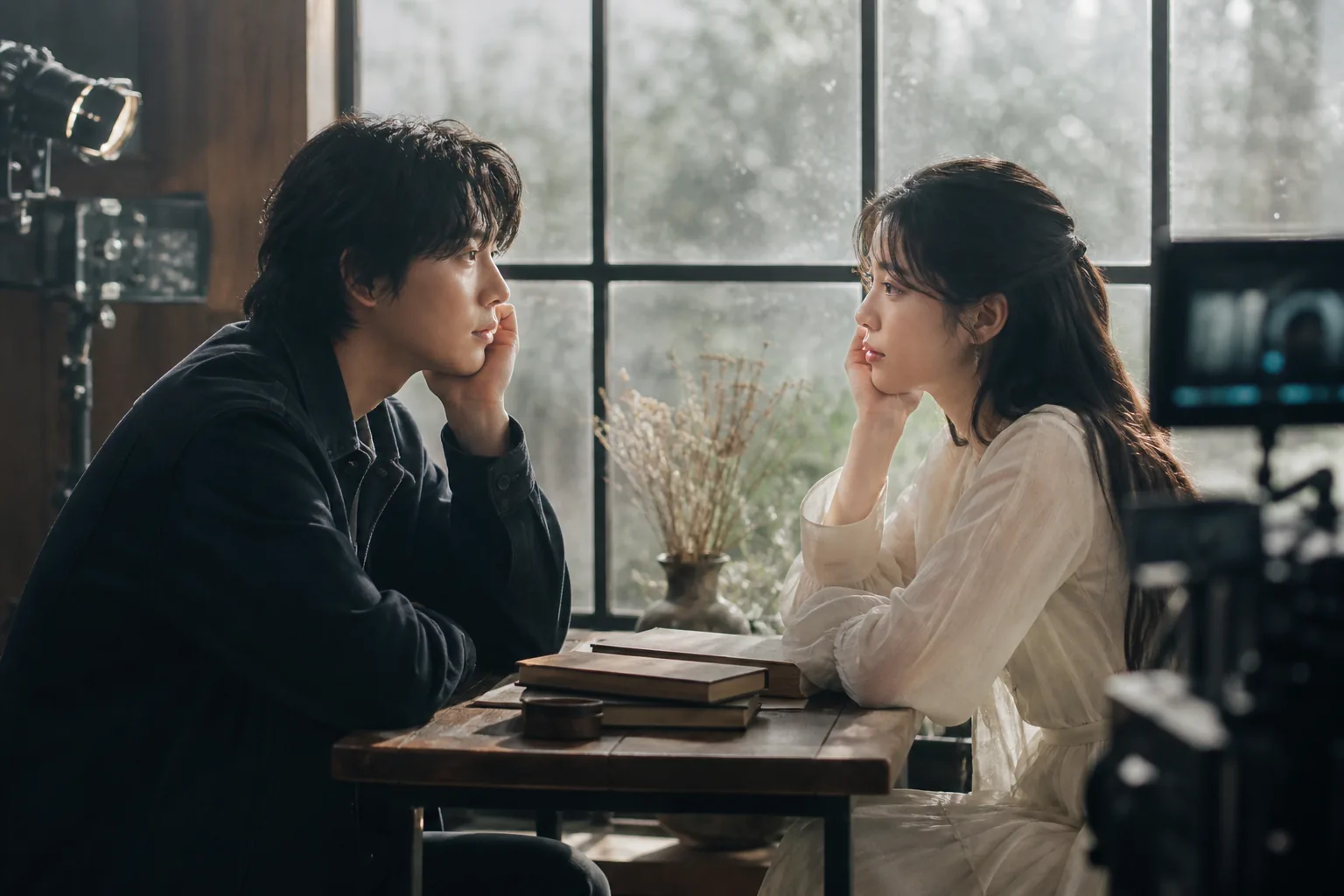 IU and Heo Nam Jun prepare a cinematic music video continuation
