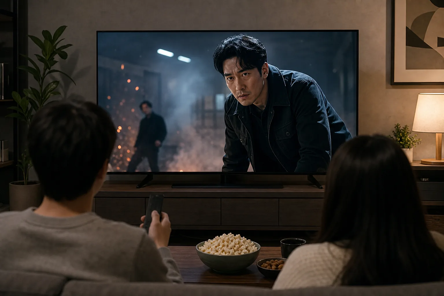 Television ratings dashboard showing the rapid rise of SBS drama Kim Bujang