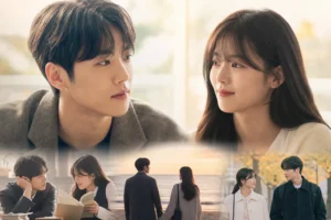 Korean romance film mood image for Once We Were Us