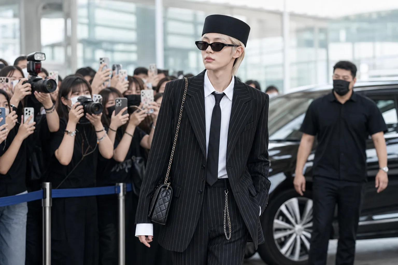 K-pop fandom discussion about personal style and celebrity scrutiny