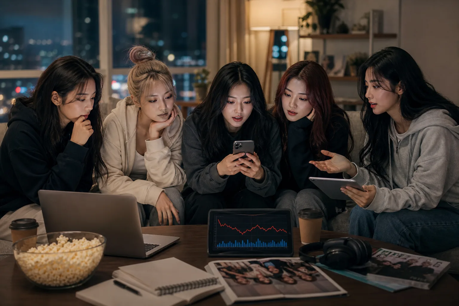 Summer music listening habits affecting Korean digital charts