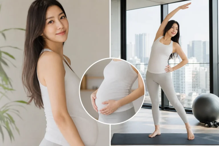 Han Da Gam pregnancy fitness update editorial image