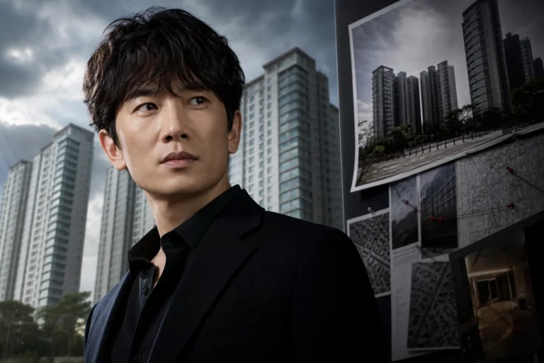 Ji Sung JTBC Apartment K-drama editorial image