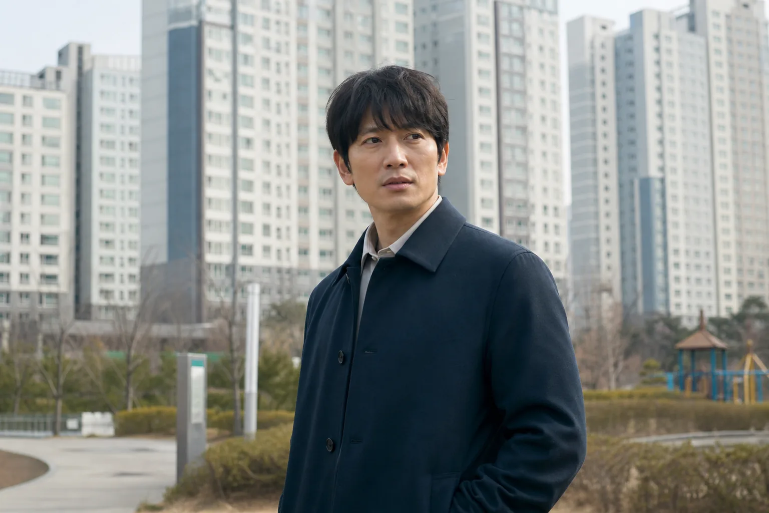 Korean drama cast preparing for a warm community story in an apartment complex