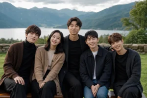 Editorial image for the Guardian K-drama cast reunion anniversary special