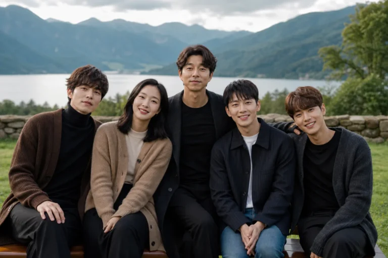 Editorial image for the Guardian K-drama cast reunion anniversary special
