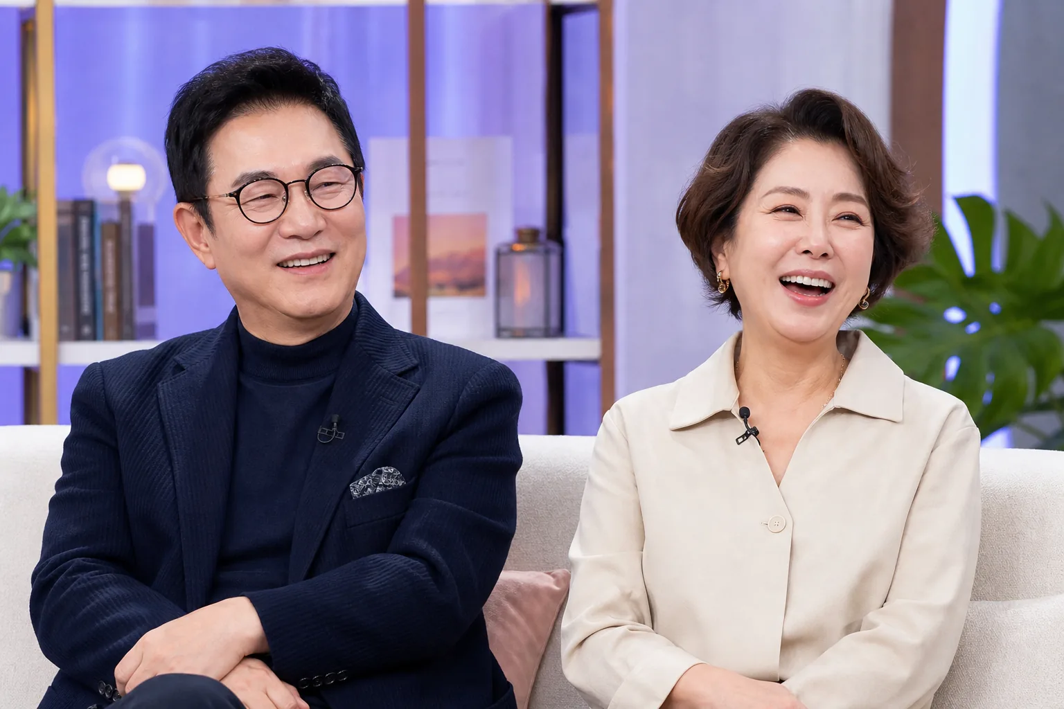 Veteran Korean singers sharing friendship and family memories on television