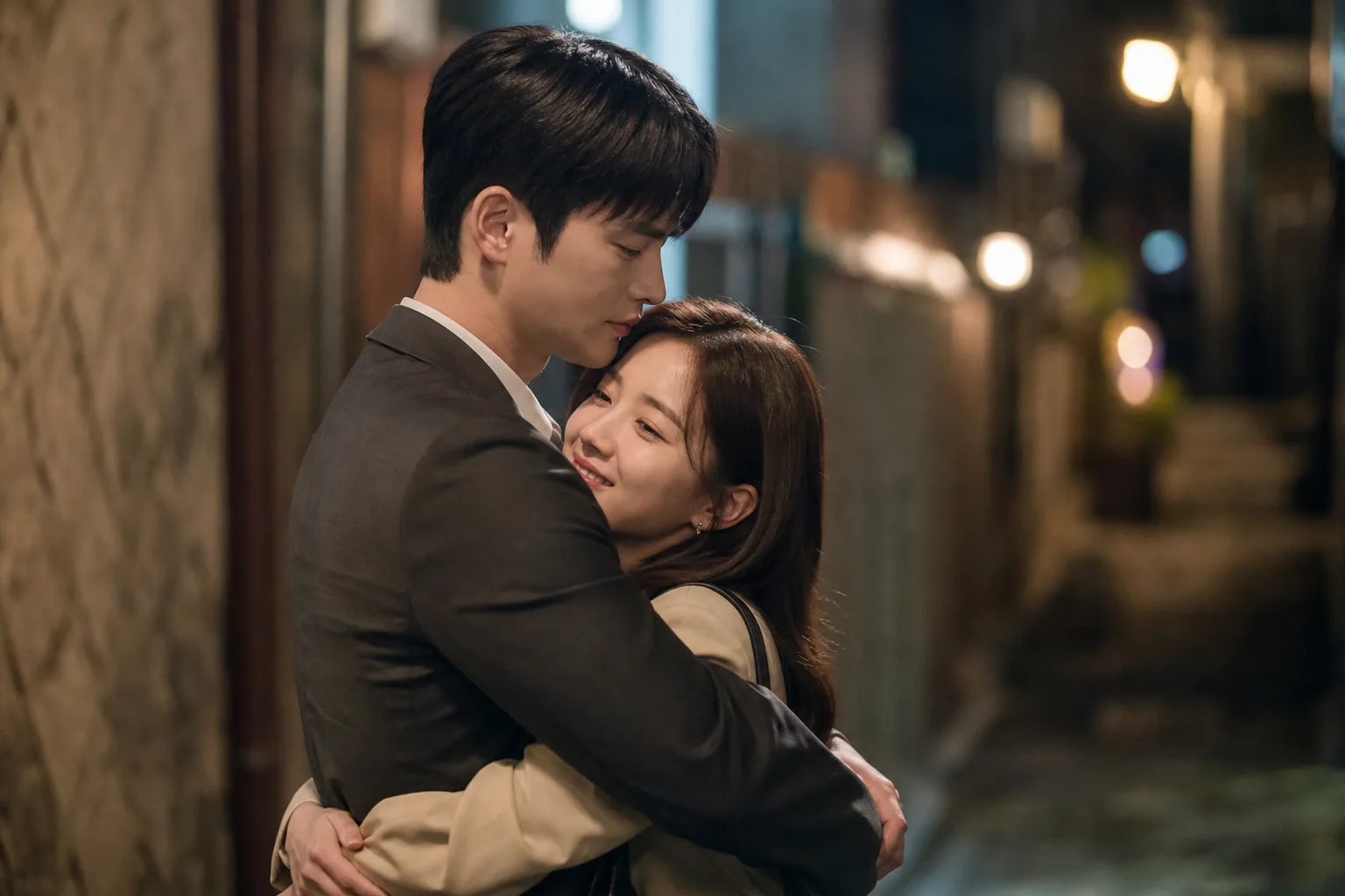 Korean drama office romance changing after a first kiss