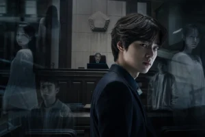 Dramatic haunted courtroom concept inspired by Yang Se Jong in Spooky in Love teaser