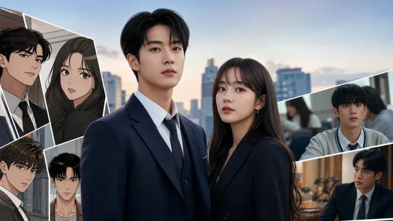 Korean drama production set inspired by webtoon adaptations