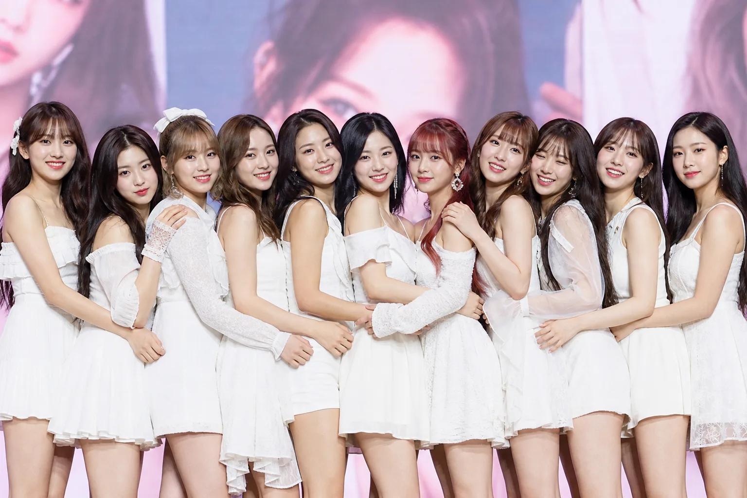 AI-generated editorial image showing a K-pop brand ranking dashboard