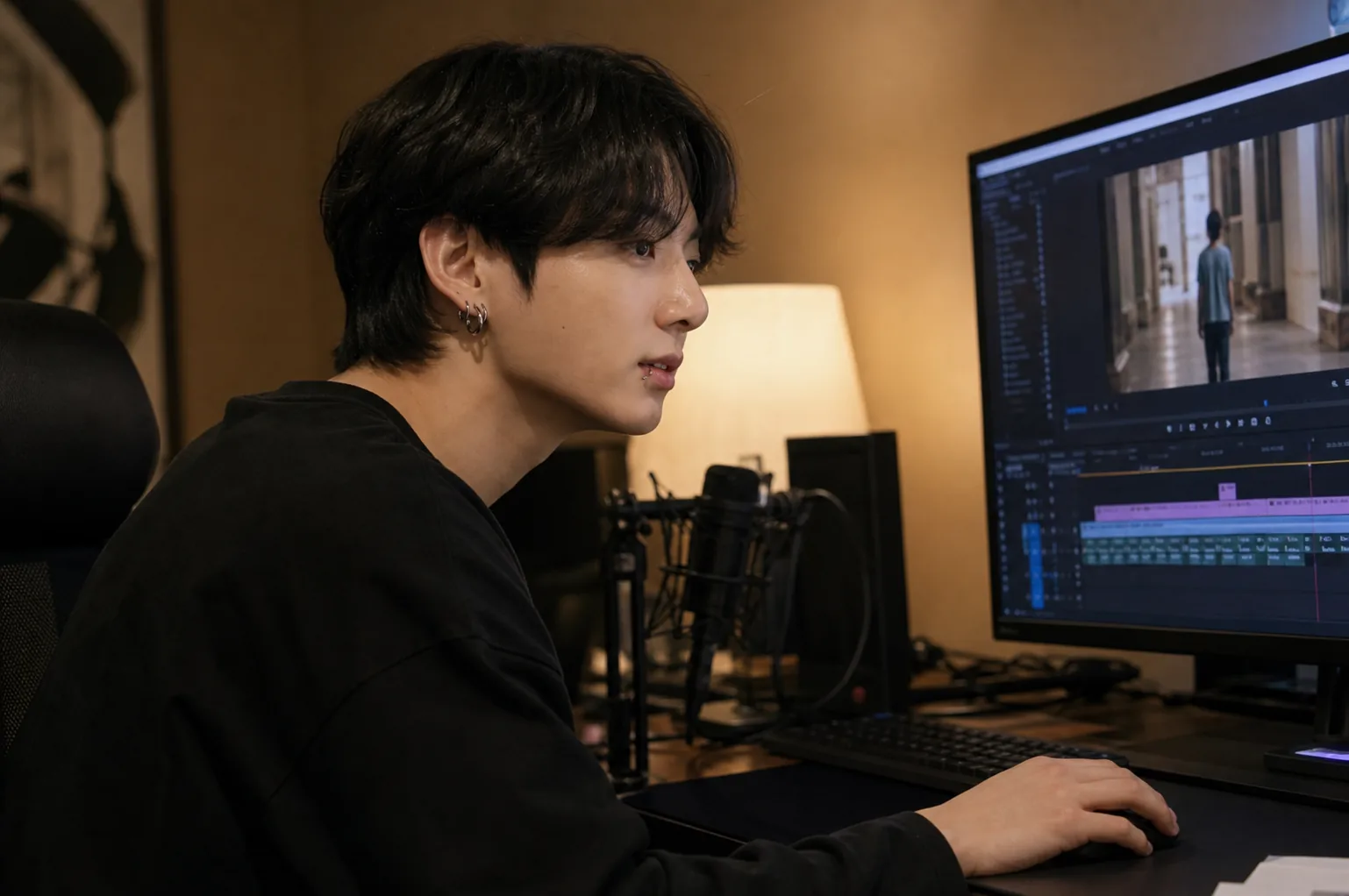 K-pop fans reacting online to Jungkook social media moment