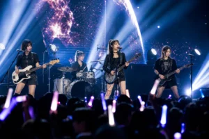 QWER ROCKATION tour concert stage concept
