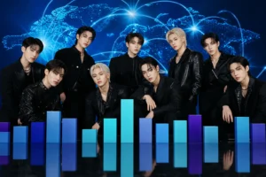 K-pop albums represented on a global music chart as ATEEZ leads Billboard World Albums
