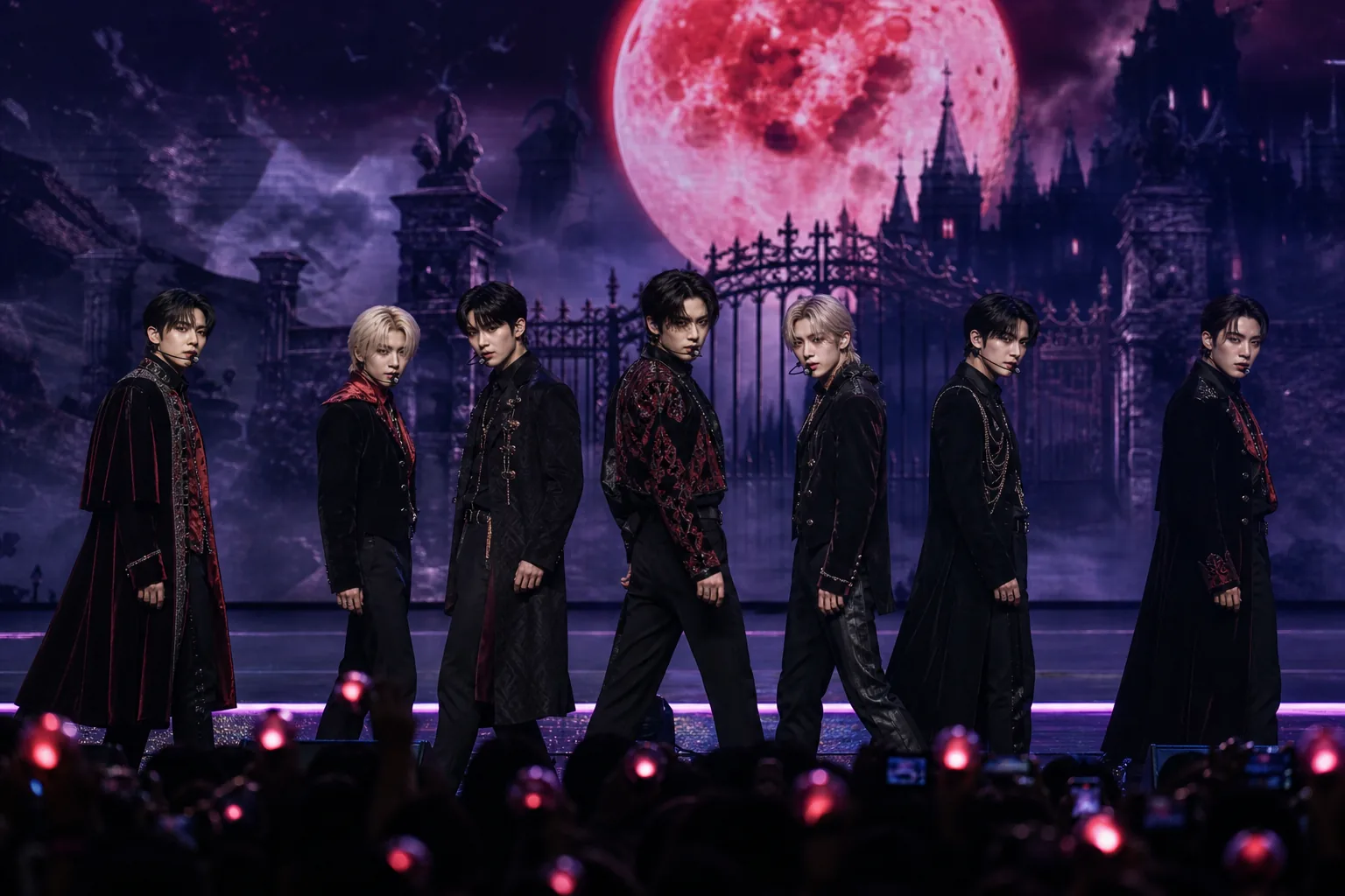 ENHYPEN DARK MOON live fan event in San Diego