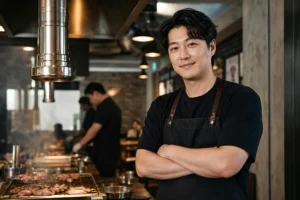 Song Jong Ho entertainment news story about a K-drama actor running a barbecue restaurant